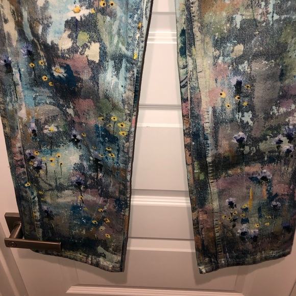 New Free People We The Free Tennessee Low-Rise Illusions Jeans Canvas Sz 26 - Picture 11 of 16